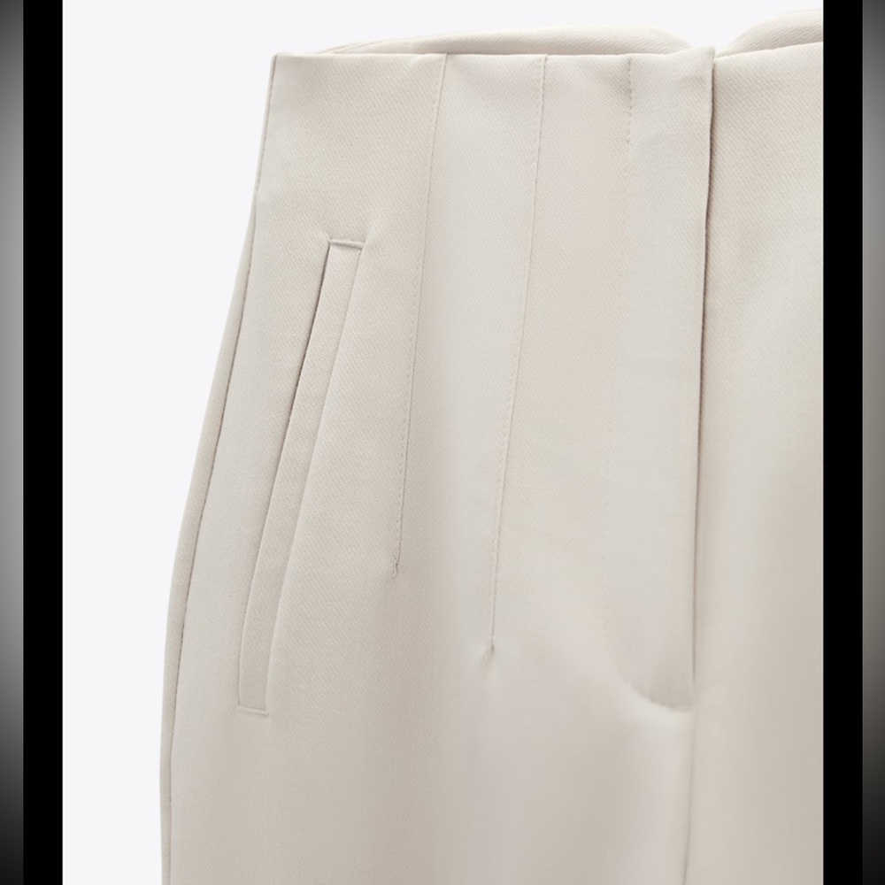 NWT ZARA HIGH WAISTED PANTS ❤️BEST SELLER❤️ - Picture 10 of 13